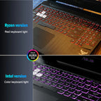 Asus notebook Gaming laptop TUF/9th I5-9300H/I7-9750H /Ryzen7 GTX1650-1660ti120Hz RGB keyboard