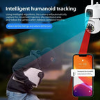 Buy1Take1 Dual Lens8MP+8MP 5G CCTV Camera IP Security No WIFI Needed Outdoor Full Color Night Vision