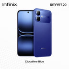 Infinix Smart 20, (up to 8GB [4GB + 128GB] MTK Helio G81 6.78" 120Hz, 5200mAh, (1 yr local warranty)