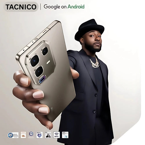 2026 TACNICO Note 50 Ultra Pro 5G Smartphone 8GB+256GB IPS AMOLED | 5800mAh Battery | 26MP AI Camera