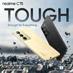REALME C75 5G smartphone | 8GB RAM + 256GB ROM | IP69 DUST&WATER RESISTANT | 5 YEAR WARRANTY