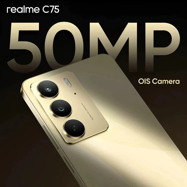 REALME C75 5G smartphone | 8GB RAM + 256GB ROM | IP69 DUST&WATER RESISTANT | 5 YEAR WARRANTY