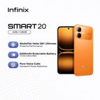 Infinix Smart 20, (up to 8GB [4GB + 128GB] MTK Helio G81 6.78" 120Hz, 5200mAh, (1 yr local warranty)