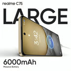 REALME C75 5G smartphone | 8GB RAM + 256GB ROM | IP69 DUST&WATER RESISTANT | 5 YEAR WARRANTY
