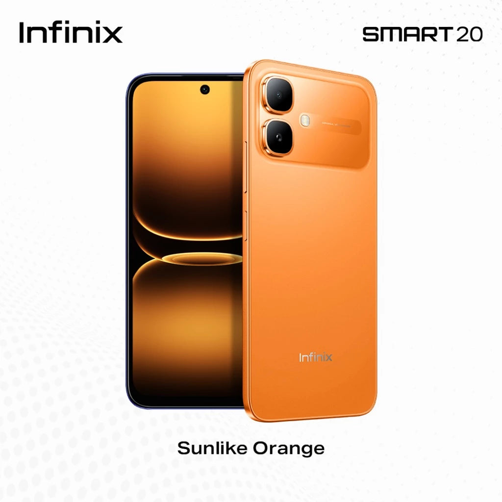 Infinix Smart 20, (up to 8GB [4GB + 128GB] MTK Helio G81 6.78" 120Hz, 5200mAh, (1 yr local warranty)