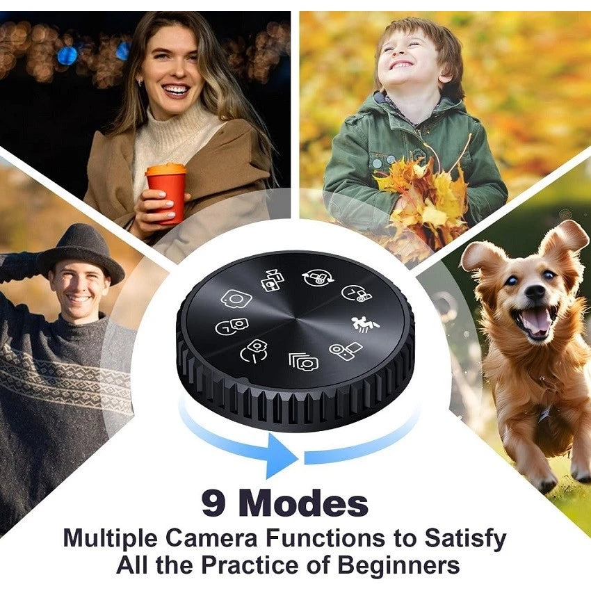 VETEK3 PRO 6K Digital Camera For Photography & Vlogging, 64MP Auto Focus Webcam for Live Streaming